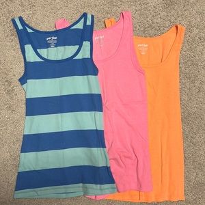 Old Navy Perfect Tank L lot of 3 shirts